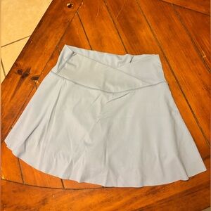 Light Blue Athletic Skort